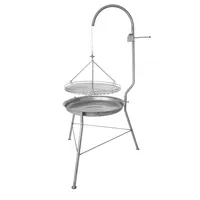 Schneider Grillgeräte Schwenkgrill Ø 50 cm Edelstahl silber