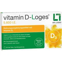 Dr. Loges Vitamin D-Loges 5.600 I.E. Kautabletten 60 St.