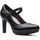 CLARKS Damen Ambyr Shine Pumpe, Black Leather,41 EU
