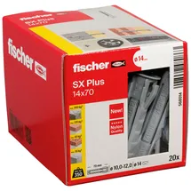 Fischer Spreizdübel SX Plus 14 x 70 20 Stück