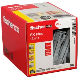 Fischer Spreizdübel SX Plus 14 x 70 20 Stück
