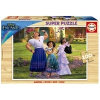 Educa Disney Encanto 100 Teile | 100 Teile Holzpuzzle für Kinder ab 6 Jahren (19199)