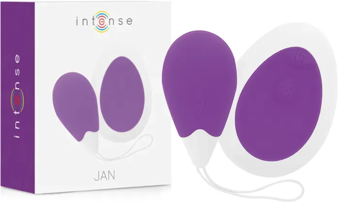 INTENSE - JAN LILA VIBRIERENDES EI MIT FERNBEDIENUNG