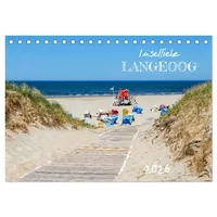 Calvendo Inselliebe Langeoog (Tischkalender 2026 DIN A5 quer), CALVENDO