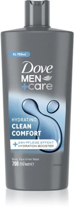 Dove Men+Care Clean Comfort Duschgel für Gesicht, Körper und Haare 700 ml