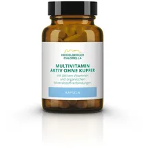 HEIDELBERGER CHLORELLA Multivitamin Aktiv ohne Kupfer 36 g Kapseln 60 St.