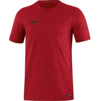 Jako T-Shirt Premium Basics rot meliert, S