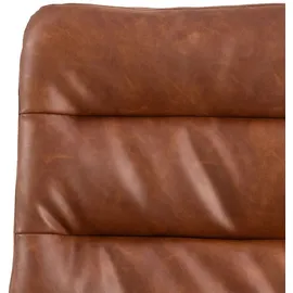 VCM ebuy24 Dean Esszimmerstuhl PU Kunstleder braun.