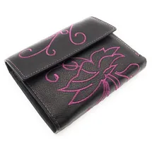 lemasi Jockey Club Geldbörse Damen pink berry schwarz