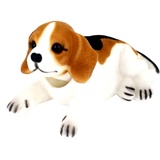 A50D KFZ Auto Dekoration Bobbing Leiter Hund Beagle geformt Wackelhund Halskette, wackeldackel Hund für Auto und Zuhause