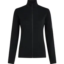 Icebreaker Damen Merino Blend 300 RealFleece Jacke (Größe XS, schwarz)