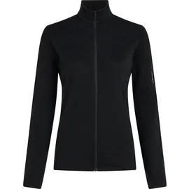 Icebreaker Damen Merino Blend 300 RealFleece Jacke (Größe XS, schwarz)