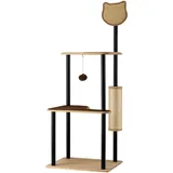 fudajo Kratzbaum 48 x 40 x 120 cm braun