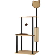 fudajo Kratzbaum 48 x 40 x 120 cm braun