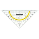 Wedo Geodreieck 250 mm, mit abnehmbarem Griff