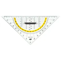Wedo Geodreieck 250 mm, mit abnehmbarem Griff