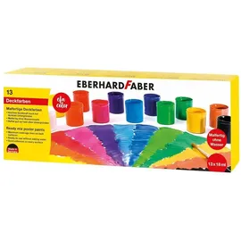 Eberhard Faber Malfertige Deckfarben 13 St. 18 ml mehrfarbig