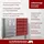AL Briefkastensysteme 1 Fach Premium Edelstahl Stand Briefkasten Anlage mit Klingeln, Post A4 modern, robust, wetterfest, Artikelnummer: 132V1DZS1KS
