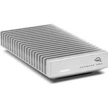 OWC Express 1M2 80 Gb/s tragbares NVMe SSD USB4 (Thunderbolt kompatibel/USB-C), ultraschnelles externes SSD-Laufwerk mit Aluminium-Kühlkörpergehäuse (nur Gehäuse)