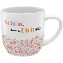 SHEEPWORLD Tasse Rillen Motiv "Schön"