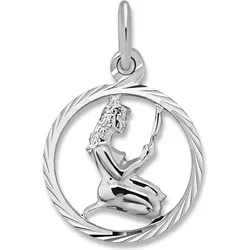 Sternzeichen-Anhänger ONE ELEMENT "Jungfrau Sternzeichen Anhänger aus 925 Silber", silber, Schmuckanhänger, Damen, Jungfrau, Silber 925 (Sterlingsilber), Damen Silber Schmuck Jungfrau