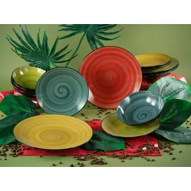 CreaTable Samoa Tafelservice 12-tlg. bunt