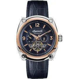 Ingersoll The Michigan Automatik Blau Leder 45 mm I01101B