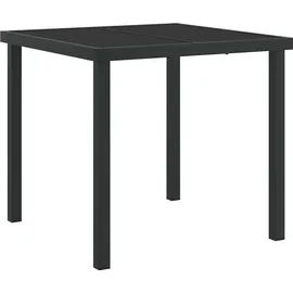 vidaXL 5-teiliges Garten-Essset Braun Poly-Rattan