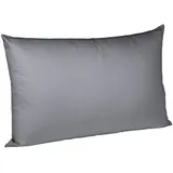 fleuresse Kissenbezug Satin 40 x 60 cm Grau Stein