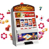 Mad Monkey Spardose XL, Spardose im Spielautomaten-Design mit Licht und Sound, Geldspielautomat mit Lichtern, Münzautomat für Kinder und Erwachsene, Casino Automat für echtes Geld