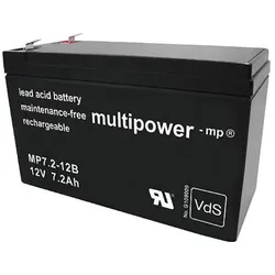 Multipower Ersatzakku für USV RBC2 RBC 2, RBC17 RBC 17, RBC110 RBC 110