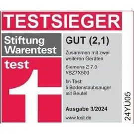 Siemens Z 7.0 VSZ7X500 schwarz