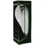 Zelsius | Grow Tent 40 x 40 x 120 cm) Schwarz/grün Pflanzenzucht Indoor