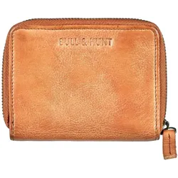 Bull Hunt Midi Zip Wallet-Light Tan Geldbörse