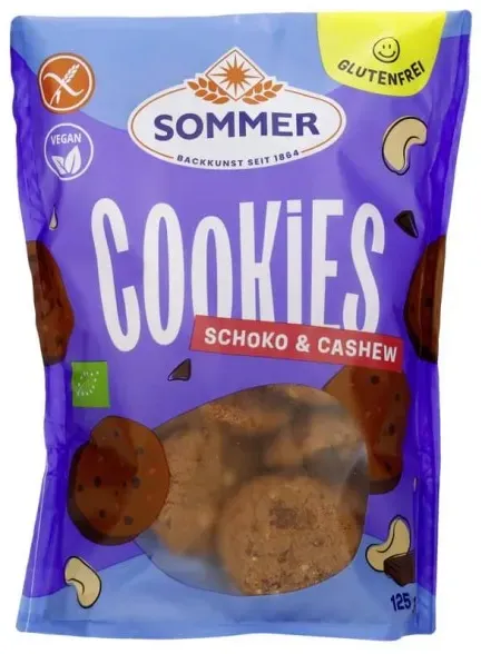 Sommer Cookies Schoko & Cashew bio