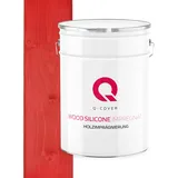 Q-COVER HOLZIMPRÄGNIERUNG 2 in 1 Rot D160 10L - Silicon Holzschutz