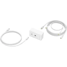 Vision Techconnect Faceplate 3 m), Videokabel, Weiss
