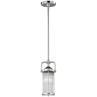 Elstead Lighting Hängeleuchte Paulson 1x3W LED G9 Stahl Chrom