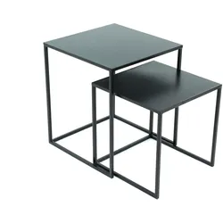 Concept Scala Beistelltisch Set Metall - Schwarz