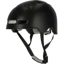 crazySAFETY Crazy Safety Vertigo Fahrradhelm 1001 | Farbe Schwarz M 54-57cm | EN1078 Schwarz