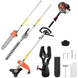 vidaXL Freischneider 4-in-1 Funktion Orange 52 cm3 1,45 kW