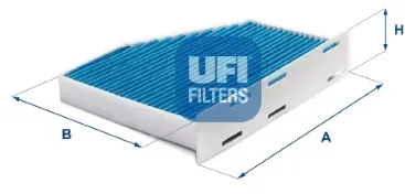UFI Filter, Innenraumluft 3412400 für VAG
