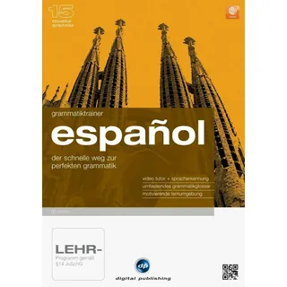 Interaktive Sprachreise Grammatiktrainer Español 15 - Spanisch -