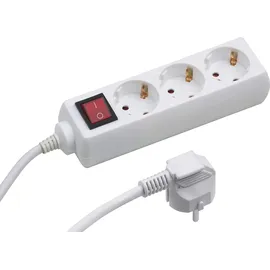 conmetall - celle Steckdosenleiste 3-fach 3 m Weiß 1 St.