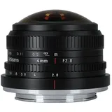 7artisans 4mm f/2,8 Fisheye Fujifilm X