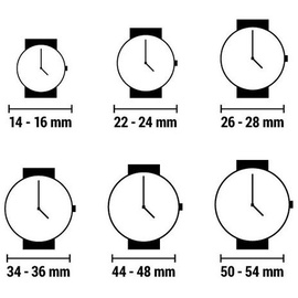 Chronotech Unisex-Uhr Chronotech CT7018B-04 (Ø 28 mm)