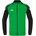 Polyesterjacke Kinder soft green/schwarz 140