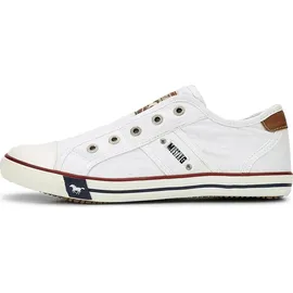 Mustang Canvas Sneaker Weiß 42