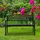 Relaxdays Gartenbank 130 x 87 x 127 cm Schwarz
