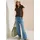 Cecil Kurzarm Shirt im Tunika-Look - Braun